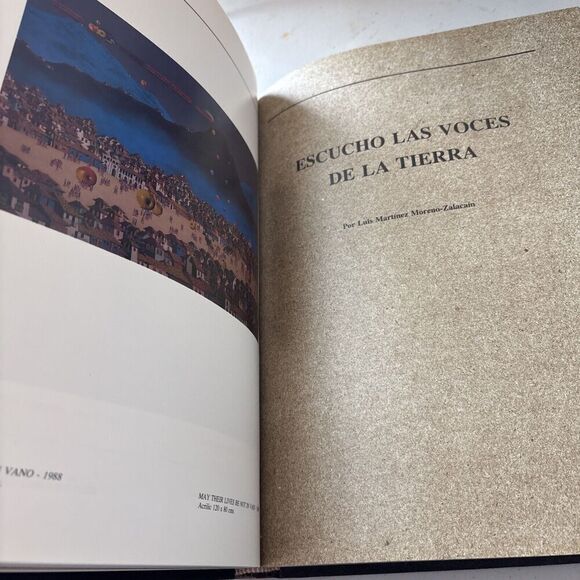 1989 GONZALO ENDARA CROW / Peran Erminy - English / Spanish Art Book HC DJ - Picture 13 of 13